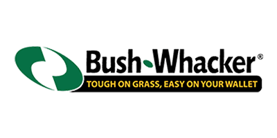 bush whacker - finish mower logo